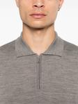 Fedeli рубашка поло тонкой вязки, серый - фото 5