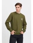 Толстовка BLEND Rundhalspullover BHSweatshirt 20717349 lässiger Pullover mit Back-Print, зеленый - фото