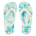 Женские шлепанцы Lady Billabong, белый/синий - фото 2