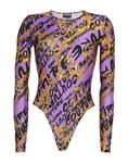 Боди Versace Jeans Couture, лиловый - фото