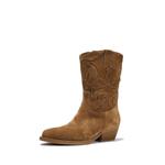 BELLALILY Ботильоны женские коричневые, кофейные - фото