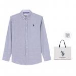 Рубашка мужская U.S. Polo Assn., серый - фото 18