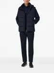 Дутый жилет с капюшоном Boggi Milano, синий - фото 2