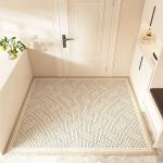 Budis Ковер 80х120 см для прихожей в современном минималистичном стиле, с простым линейным дизайном, Silk Loop - фото 8