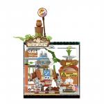 Конструктор Pop Blocks Labubu The Monsters Forest Secret Base Series Blocks Click Fix Lab P10003 POP MART - фото 2