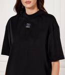 Футболка с изюминкой Oversize fit Hugo, черный - фото 4