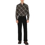 Клетчатая рубашка Burberry, коричневый - фото 6