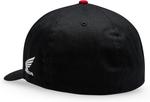 Fox Racing Mens Honda Flexfit Hat, Black - фото 2