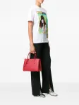 Сумка-тоут Mini Galleria Prada, красный - фото 2