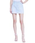 L'AGENCE Юбка-мини Jolene, синий - фото