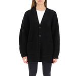 Кардиган женский Balenciaga Oversized, черный - фото 5