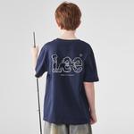 Lee Футболка navy blue для подростков - фото 5