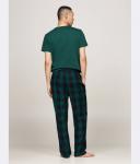 Пижамные штаны мужские Tommy Hilfiger в клетку, зеленый - фото 3