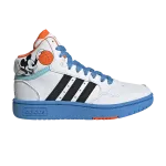 Кроссовки Adidas Disney x Hoops 3.0 Mid J, белый - фото