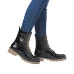 Ботильоны на шнуровке REMONTE Lace-Up Ankle Boots, черный - фото 2