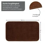 Коврик для ванной Sleepling, коричневый - фото 2