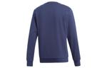 Толстовка adidas Essentials 3-Stripes Sweatshirt Blue, синий - фото 2