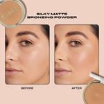 Бронзер Silky Matte Bronzing Powder Milani, Sun Kissed (medium cool brown) - фото 5
