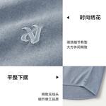 Футболка мужская HLA, сине-серая 22 (включая сумку для покупок) - фото 6