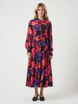 Платье YAS YASASINA LONG DRESS, Navy Blazer/Dark Blue - фото 2