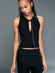 Топ Pull&Bear Pull&Bear , Black - фото 2
