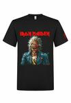 Футболка с принтом IRON MAIDEN EDDIE SCREAM rockshirts, черный - фото