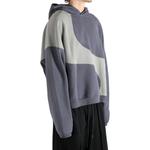 Худи с панелями ERL, темно-серый - фото 6