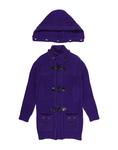 Пальто для девочек Bark, фиолетовый - фото 3