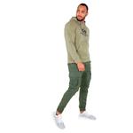 Худи Alpha Industries Basic, зеленый - фото 3