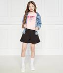 Футболка детская Guess из органического хлопка с принтом, розовый - фото 2