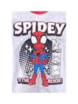 Пижама Spiderman, светло-серый - фото 4