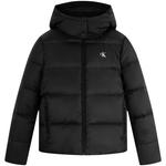 Куртка пуховая CALVIN KLEIN женская, PED-Молочный чай кофе - фото