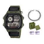 CASIO Часы G Shock AE 1200WHB 3B - фото 6