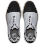 Кроссовки FootJoy Traditions Cap Toe Golf Shoes- Previous Season, цвет Black/White - фото 2