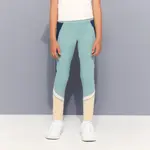 Длинные леггинсы для тренировок девочки Boomerang, зеленый - фото 2