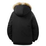 Jeep Унисекс пуховик, Black - фото 4