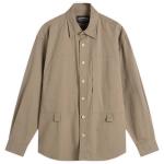 Рубашка с петлей для кармана Frizmworks, серый - фото