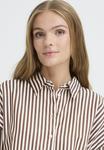 Блуза ICHI Button-down blouse, Coffee Bean/Brown - фото 4