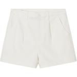 Белые женские джинсовые шорты Levis, белый - фото