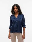 Рубашка Vero Moda, темно-синий - фото 2