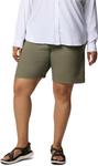 Columbia Womens Leslie Falls Long Short Ii, Stone Green - фото