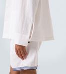 Вышитая рубашка-оверсайз Commas, белый - фото 6