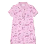 Детское платье Lacoste 347613 Lacoste kids, розовый - фото