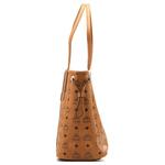 Реверсивная сумка-шоппер Liz Medium Visetos коньяк MCM - фото 4