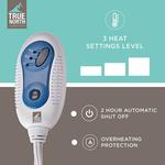 Плед True North Marbled Sherpa с электрическим подогревом, коричневый - фото 4