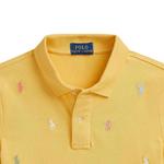 Polo Ralph Lauren Поло fw25 yellow детская - фото 4