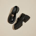 Лоферы женские черный Daphne - фото 6