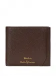 Фактурный бумажник POLO RALPH LAUREN, коричневый - фото