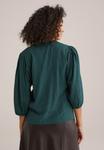 Блуза WE Fashion Blouse, Dark Green - фото 3