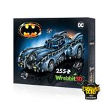 3D пазл Wrebbit, Бэтмобиль DC Comics, 255 шт. - фото